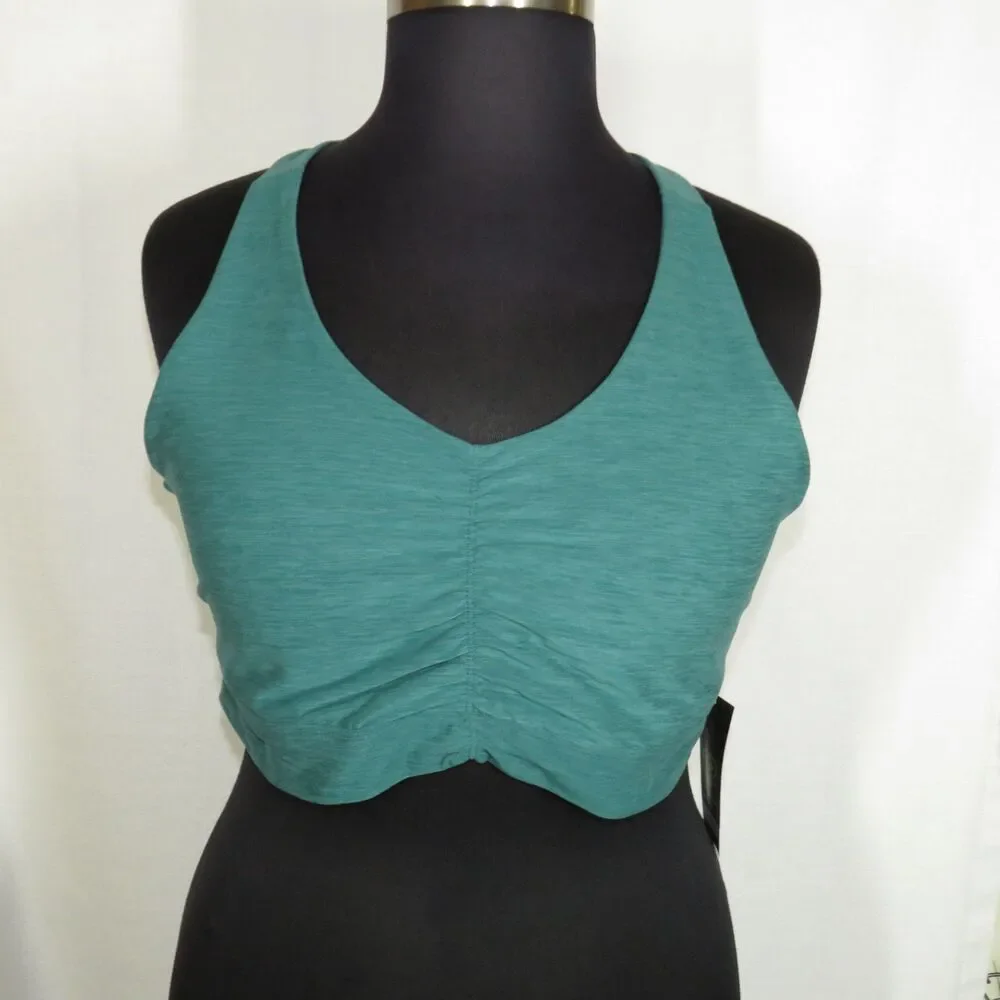 Athletic Works Teal Racerback Sports Bra